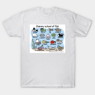 literary school of fish T-Shirt